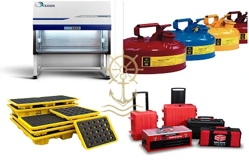 Industrial Safety Cabinets and Spill Containment